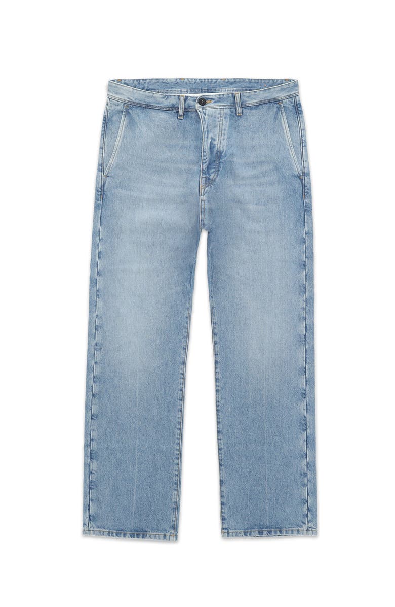 Fortela Reno Bleach Wash Denim Trousers, Main, color, D230