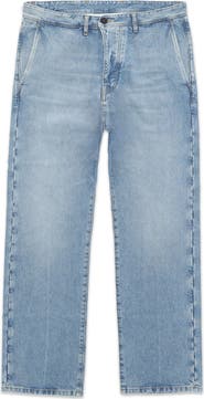 Fortela Reno Bleach Wash Denim Trousers