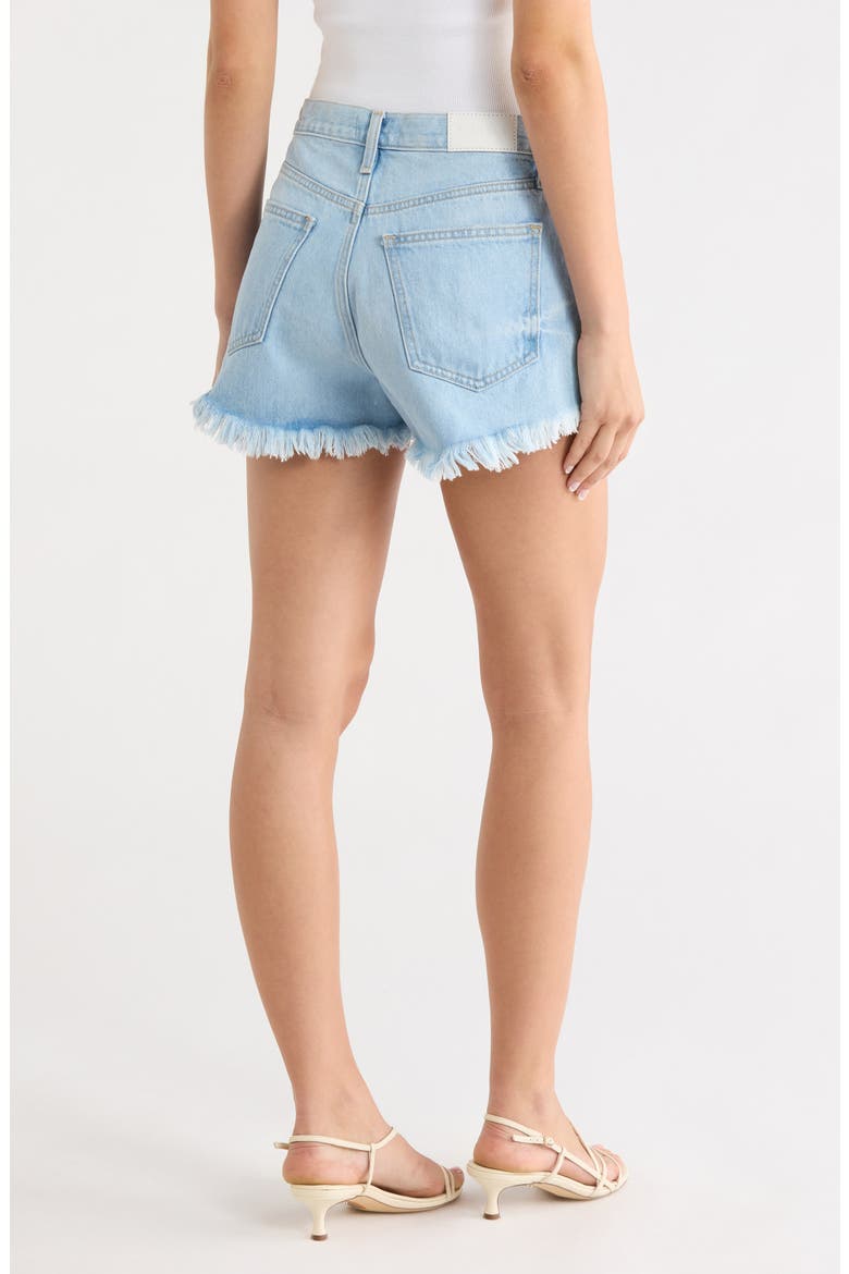 Gigi Cutoff Denim Shorts, Alternate, color, LEISURE DISTRESSED