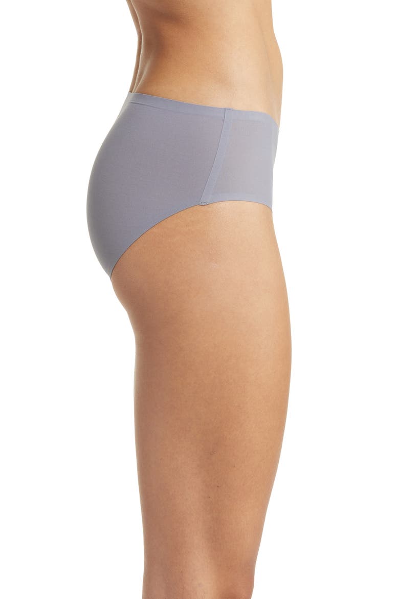 Soft Stretch Seamless Hipster Panties, Alternate, color, SMOKE GREY