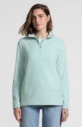 Lands' End Anyweather Fleece Quarter Zip Pullover