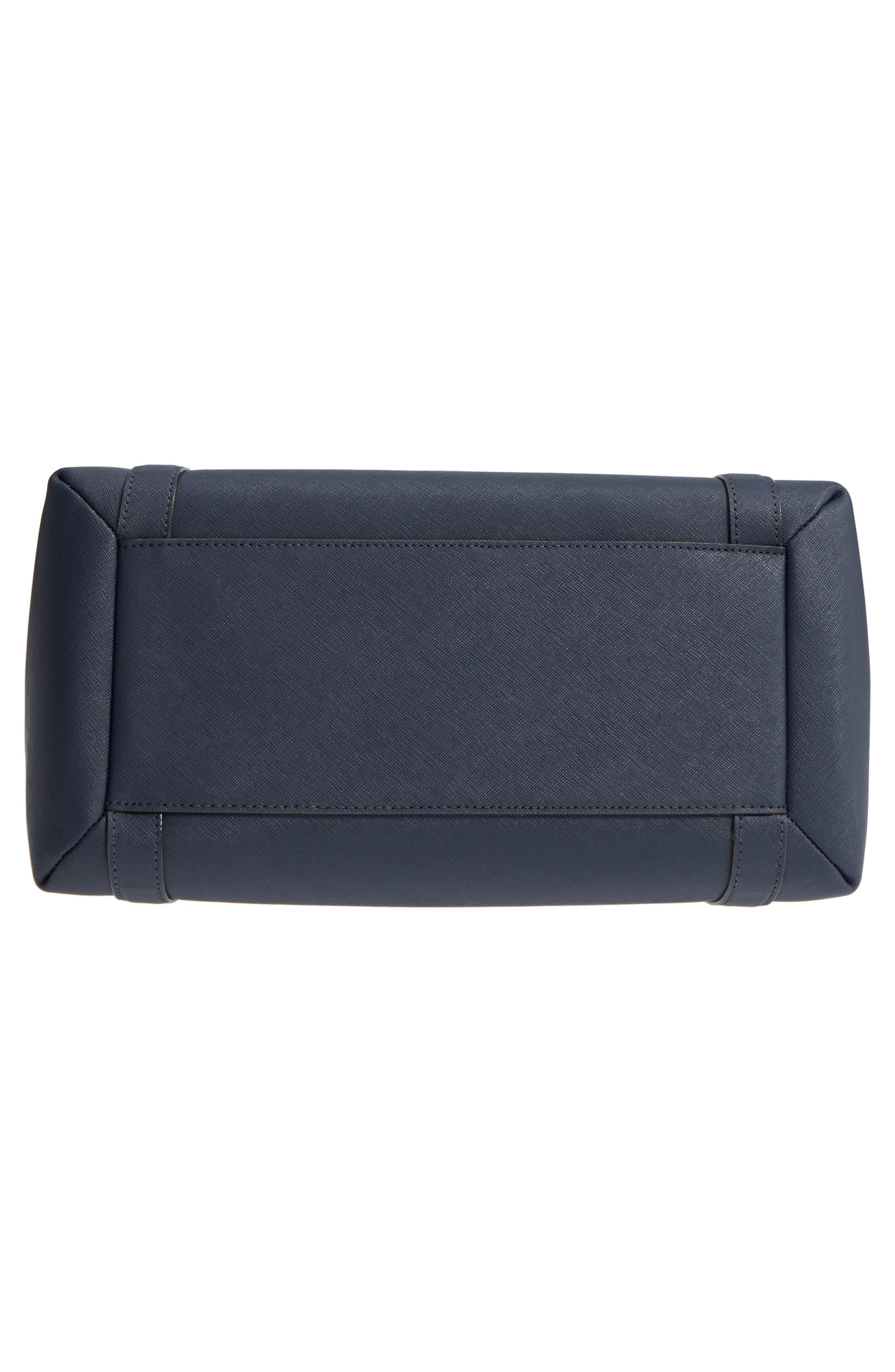 oakwood street - chandra leather tote, Alternate, color, BLAZER BLUE