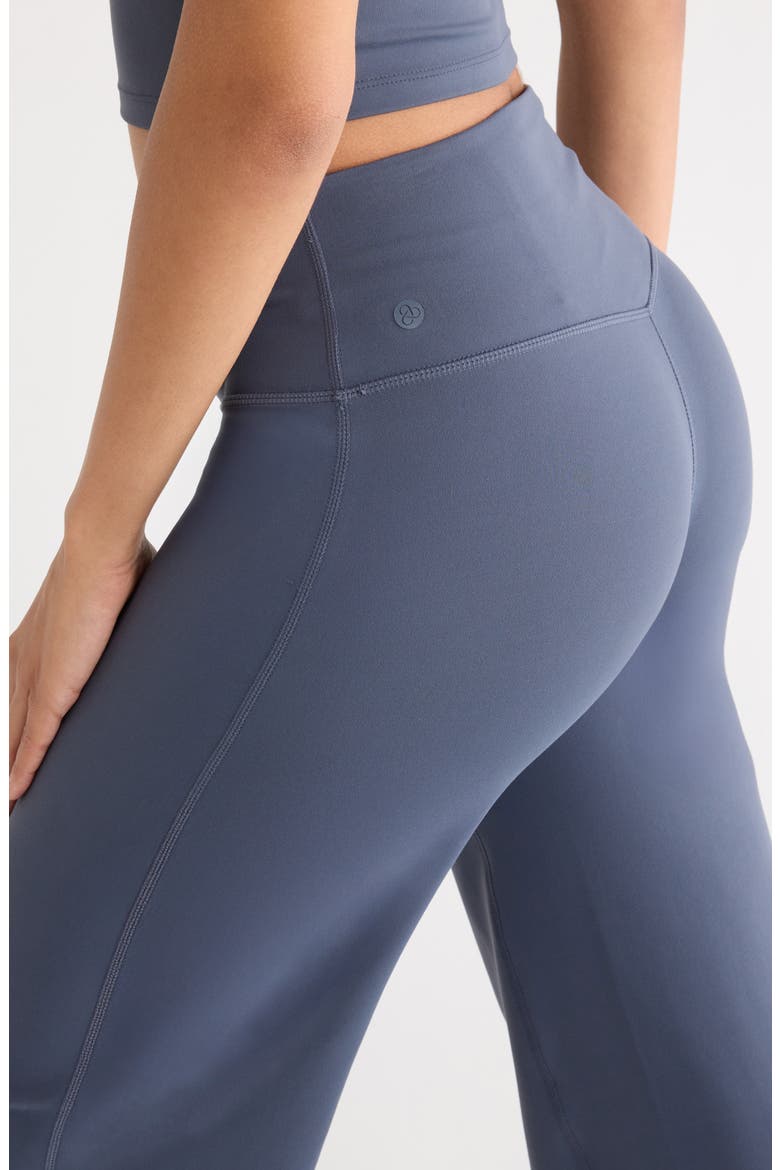 Zen High Waist Wide Leg Pants, Alternate, color, NAVY ARMADA