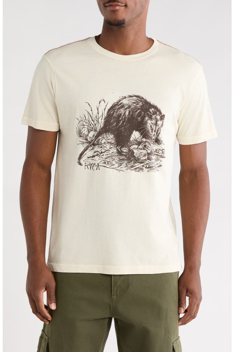 Horton Possum Cotton Graphic T-Shirt, Main, color, CERAMIC