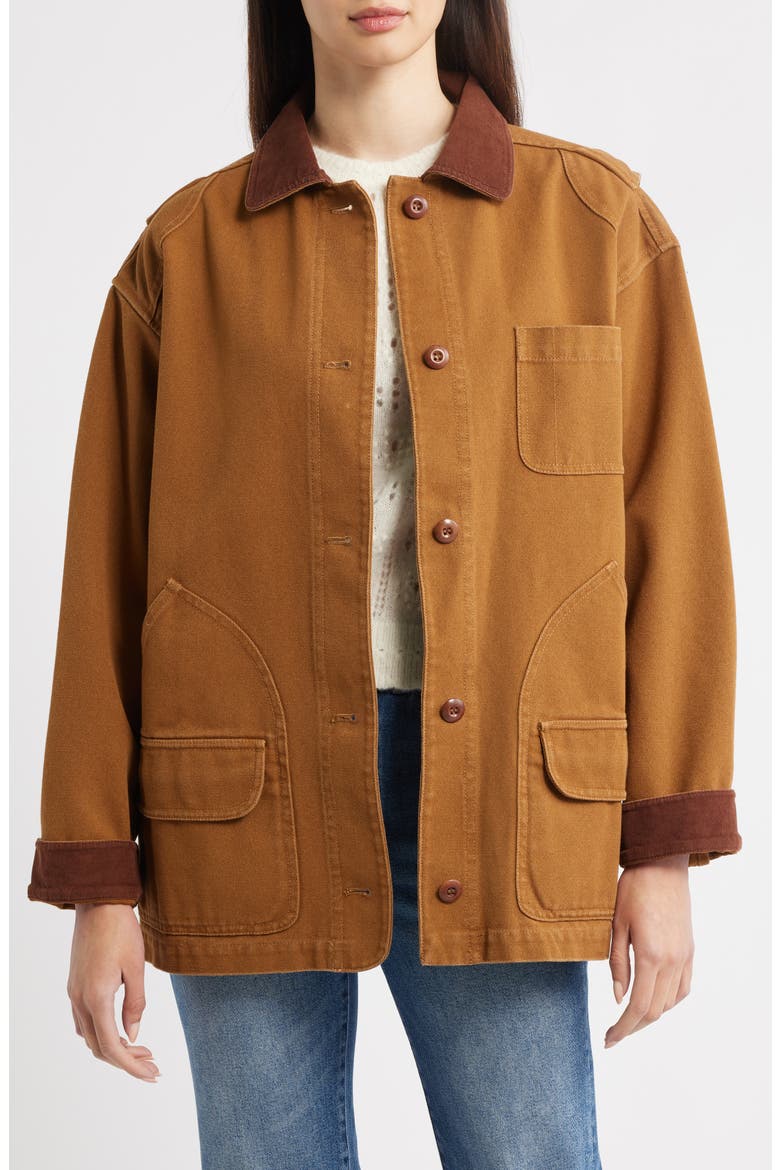 Pascual Barn Jacket, Main, color, WILLOW BARK