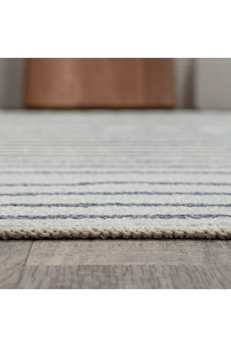 Doodle Contemporary Glam Geometric Machine-Washable Area Rug, Alternate, color, Cream/Dark Gray
