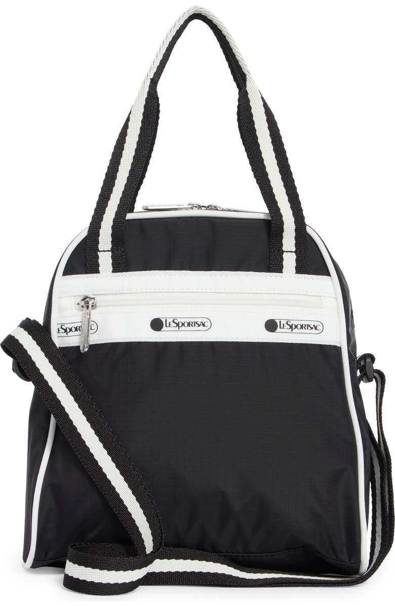 LeSportsac Mini Satchel Bag, Alternate, color, Spectator Black