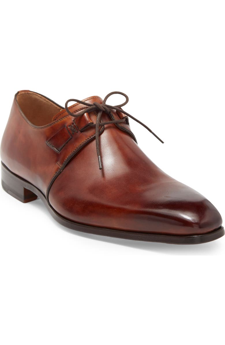 Magnanni Plain Toe Derby, Main, color,