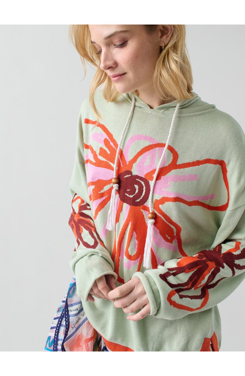 Lingua Franca Reina Hoodie, Alternate, color, 