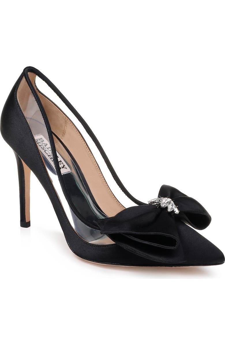 Badgley Mischka Collection Badgley Mischka Frances Bow Pump, Main, color,