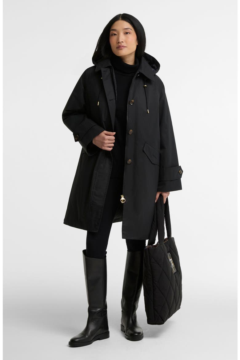 Harleigh Waterproof Jacket, Alternate, color, BLACK/ SHADOW CLASSIC