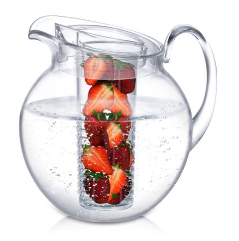 Big Fruit Infusion Pitcher, 3.5 Quarts