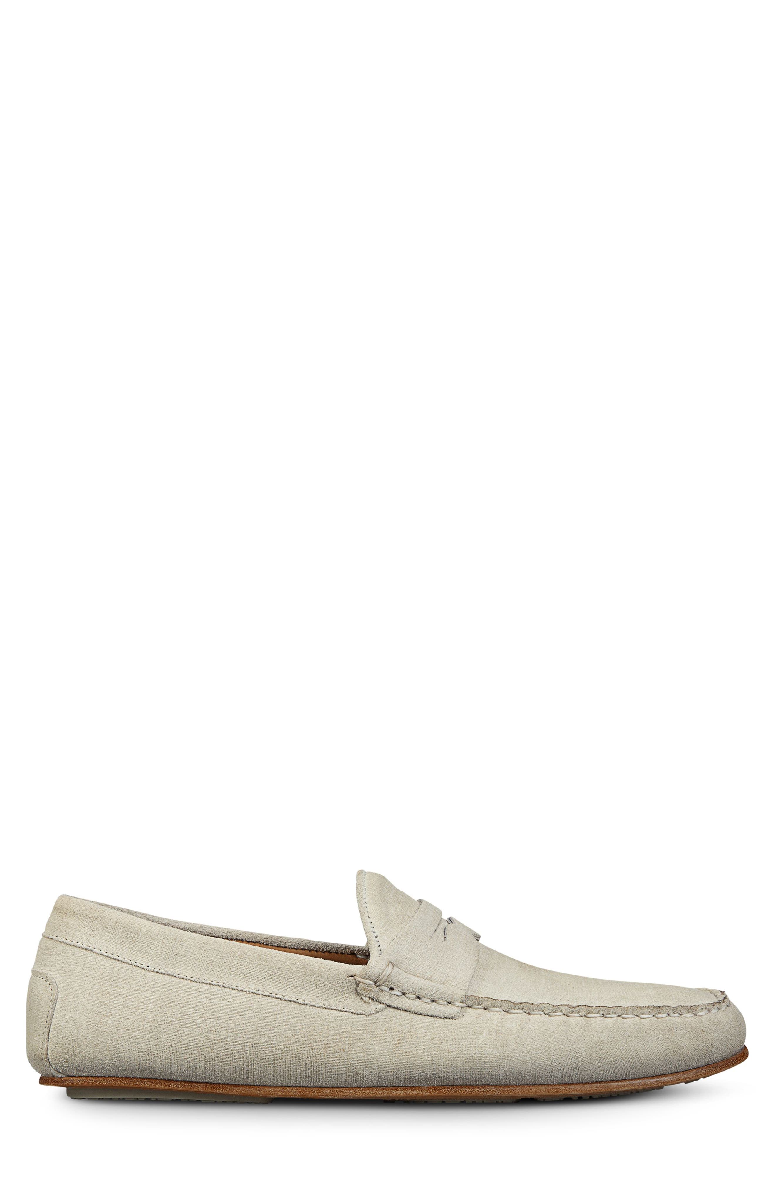 Supersport Moc Toe Penny Loafer, Alternate, color, LT GREY