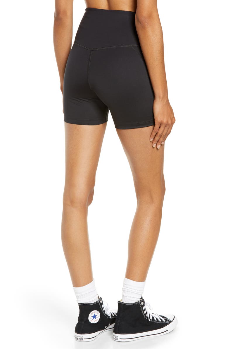 Girlfriend Collective High Waist Running Shorts, Alternate, color, 