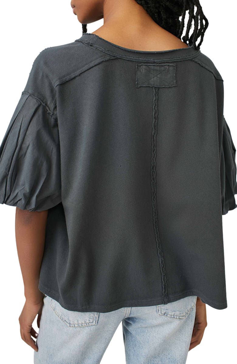 Free People Blossom Raw Edge Top, Alternate, color, 