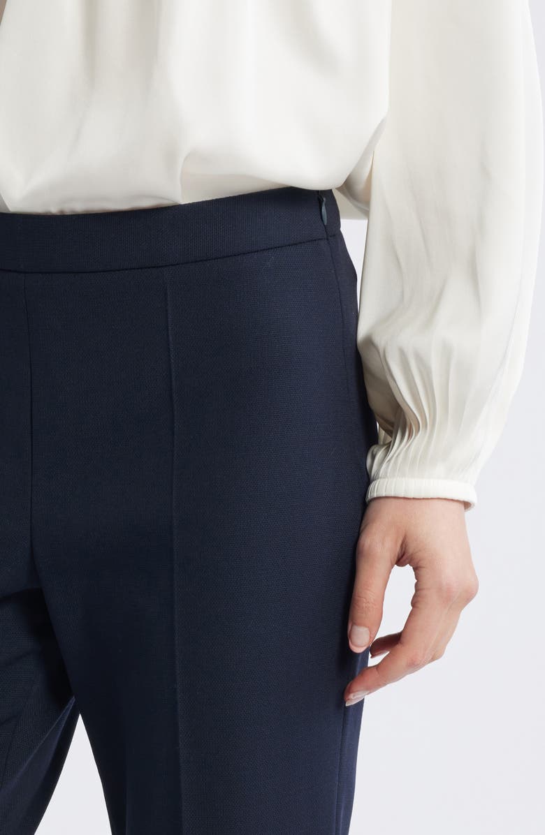 BOSS Tiluna Slim Fit Pants, Alternate, color, Clean Navy