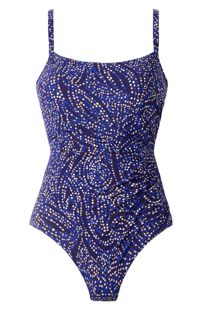 Miraclesuit<sup>®</sup> Spotlight Starr One-Piece Swimsuit, Alternate, color, Plum Multi