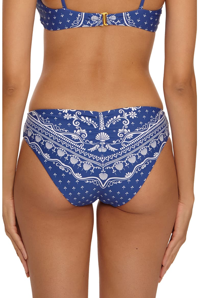 Seaside Ranch Hipster Bikini Bottoms, Alternate, color, NAVY
