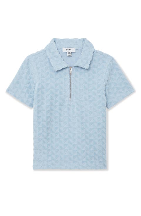 Kids' Jackson Cotton Blend Terry Polo (Toddler, Little Kid & Big Kid)