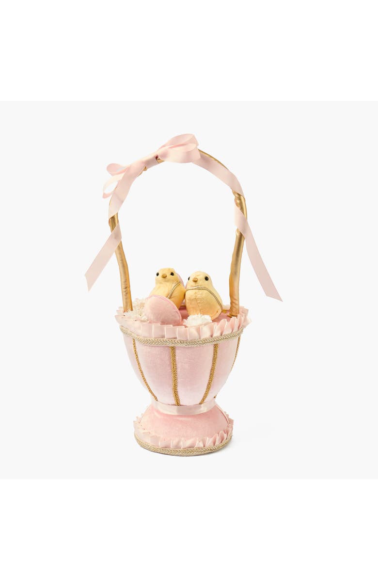 Mrs. Alice Easter Egg Basket with Chicks, Main, color, 