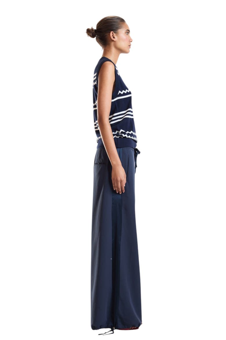 Ziggy Knit Tank, Alternate, color, Navy
