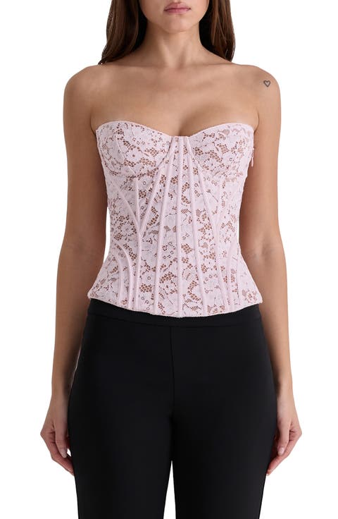 Solaine Lace Corset Top