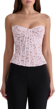 HOUSE OF CB Solaine Lace Corset Top