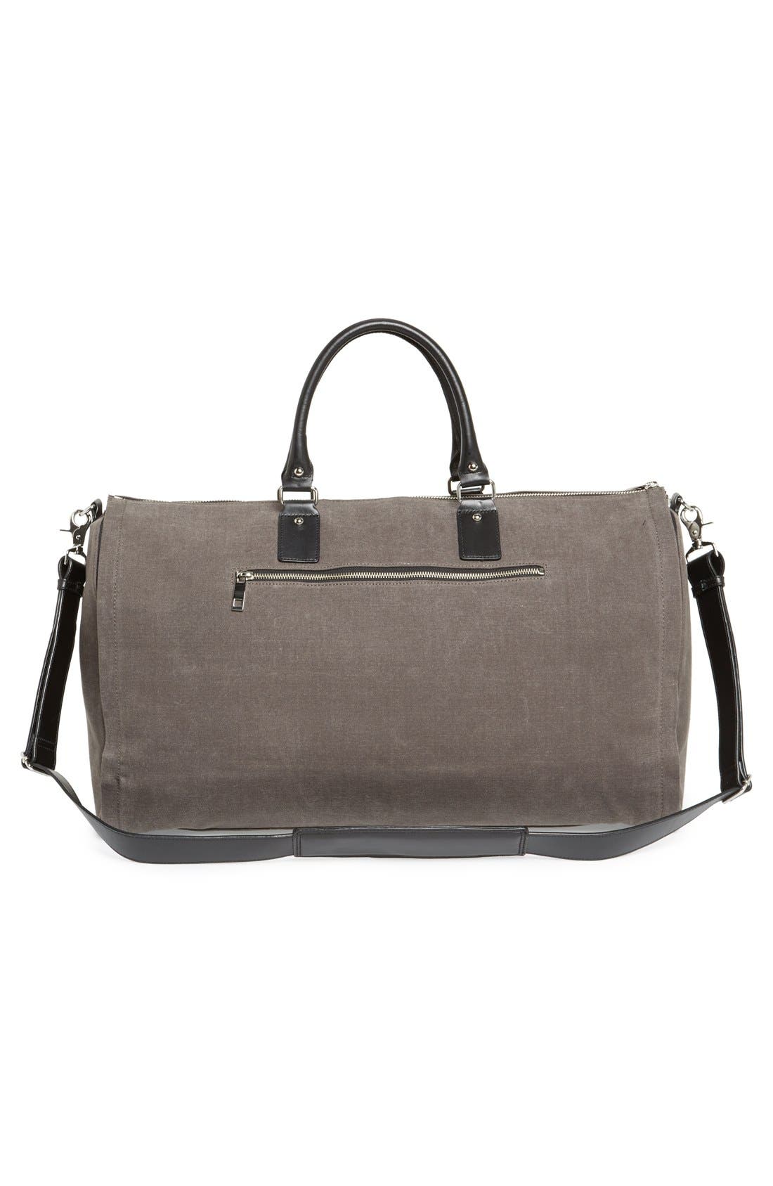 hook + ALBERT Canvas Garment/Duffel Bag, Alternate, color, 