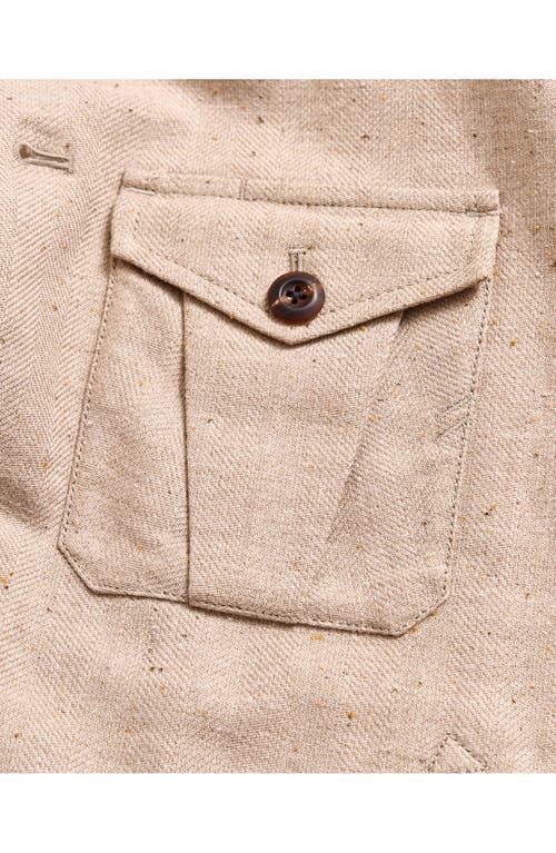 Billy Reid Tweed Member's Jacket In Pumice