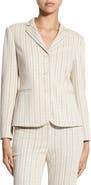 Theory Stripe Single Breasted Blazer