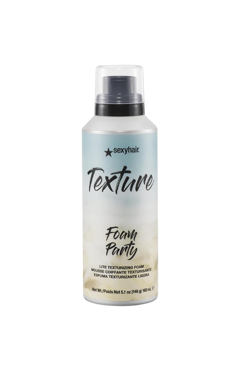 SEXY HAIR SexyHair Texture Foam Party Lite Texturizing Foam 5.2oz, Main, color, N/A