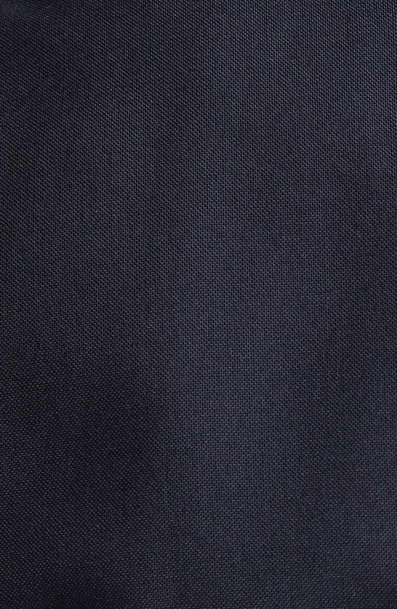 Thom Browne Topstitched Longline Blazer, Alternate, color, Navy