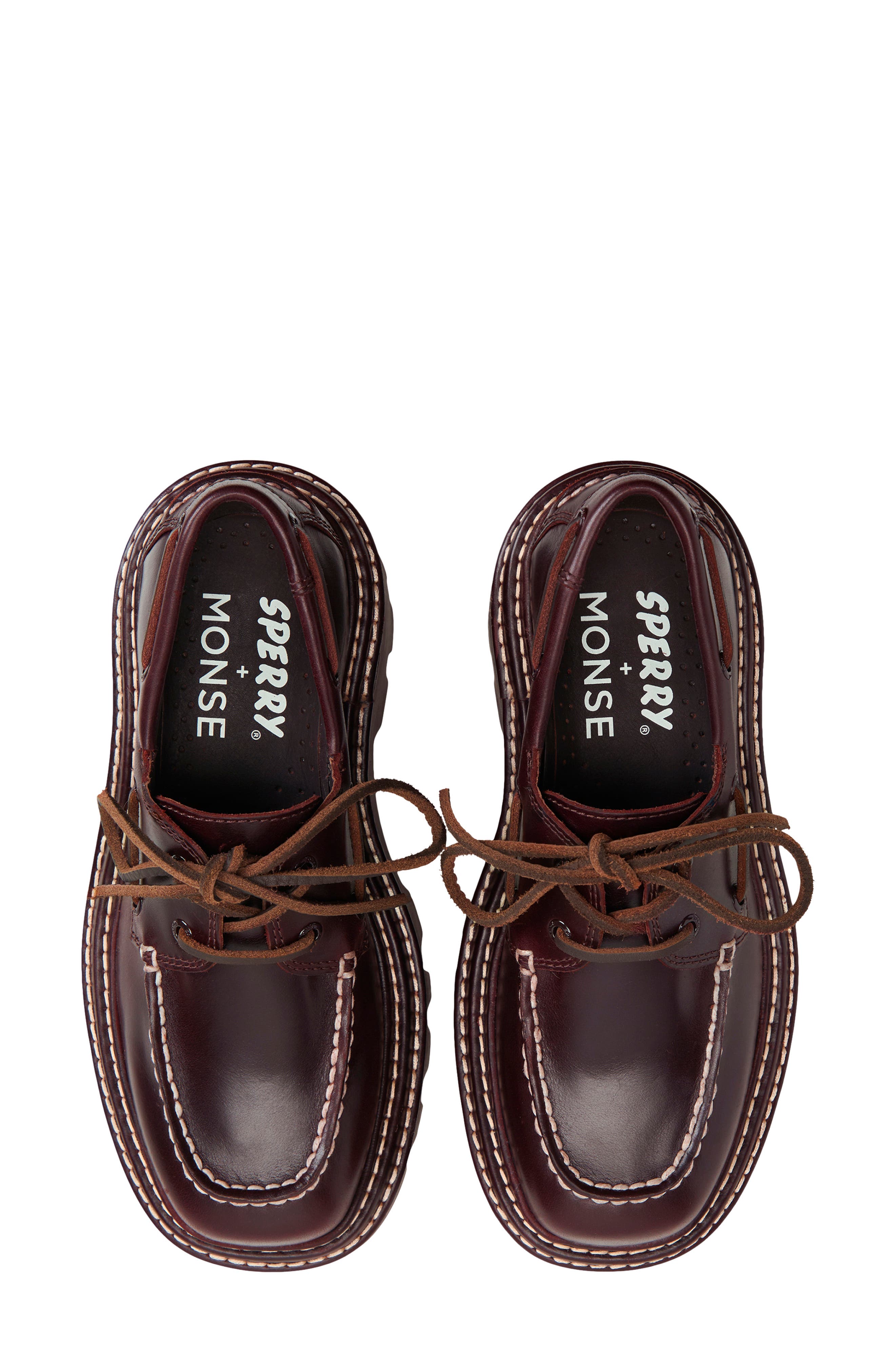 Sperry x MONSE Authentic Original 2-Eye Lug Boat Shoe (Women