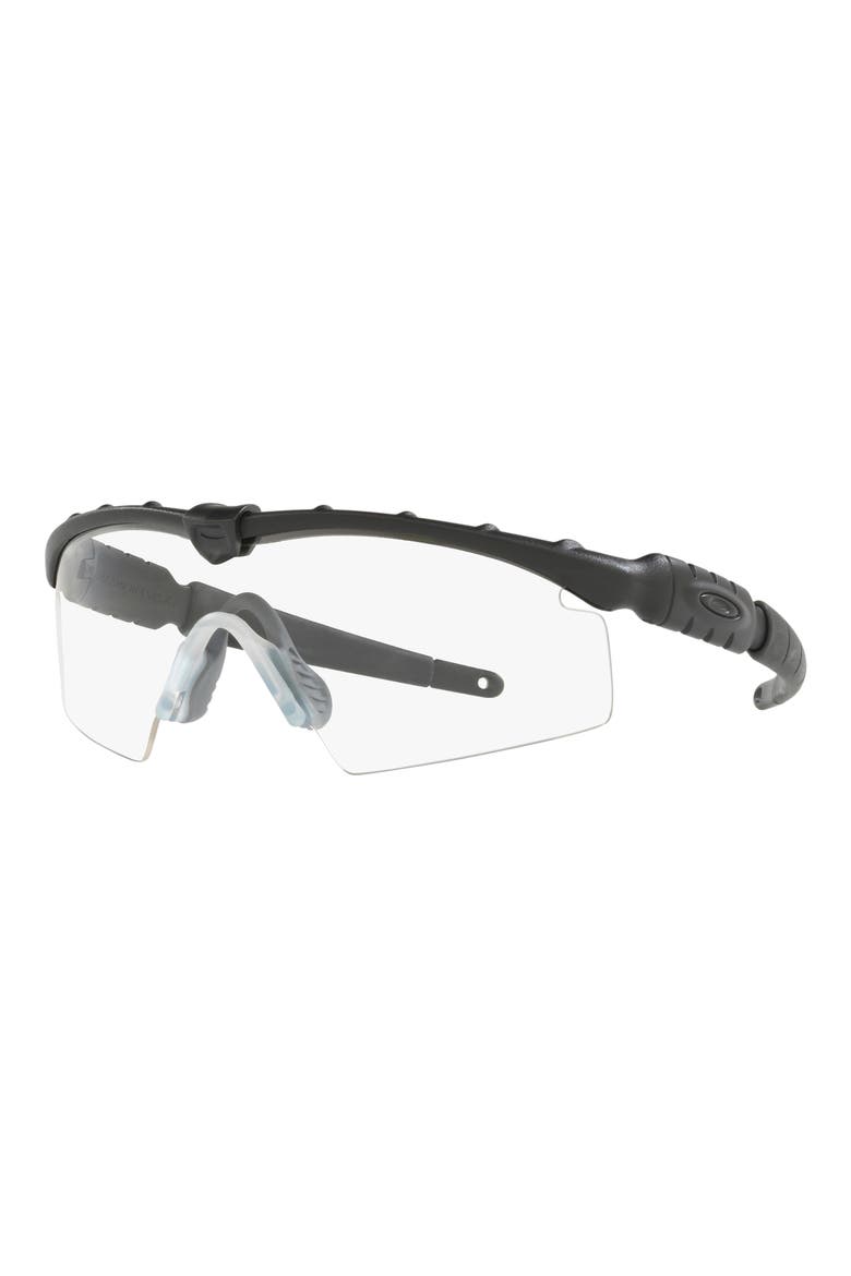 M Frame 2.0 Strike 130mm Semi Rimless Rectangular Sunglasses, Alternate, color, MATTE BLACK