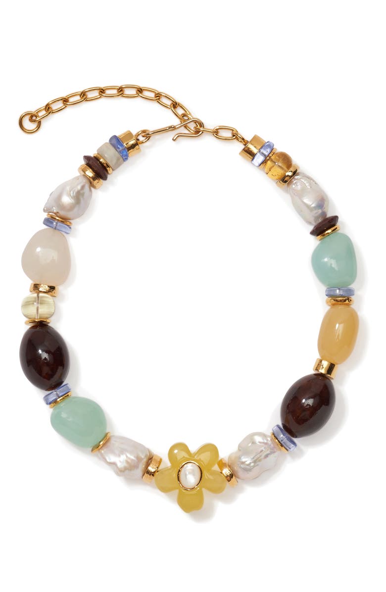 Lizzie Fortunato Mistflower Necklace, Main, color, 