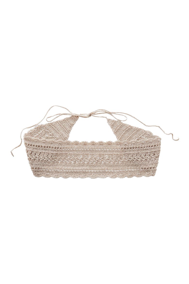 Crochet Belt, Main, color, GREY