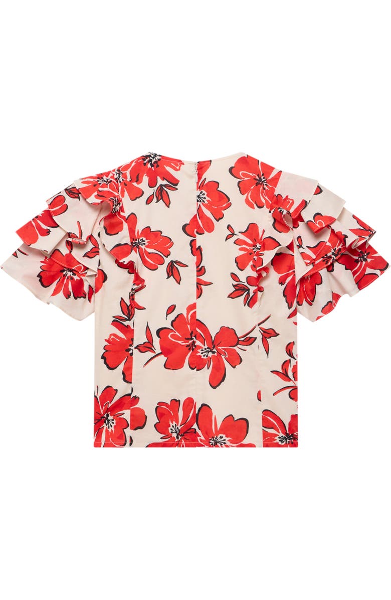 MINT VELVET Floral Print Top, Alternate, color,