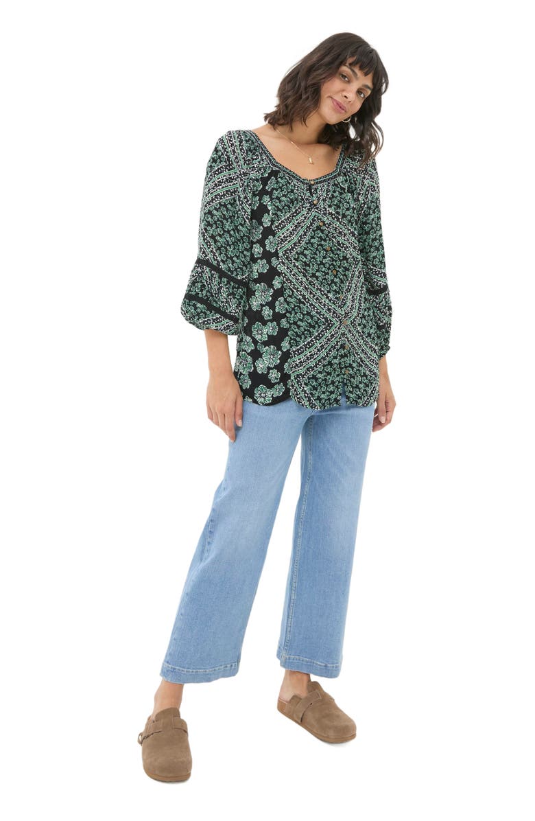 FatFace Women's Caitlin Spaced Floral Tunic, Alternate, color, 