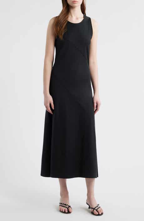 Mica Bias Cut Midi Dress