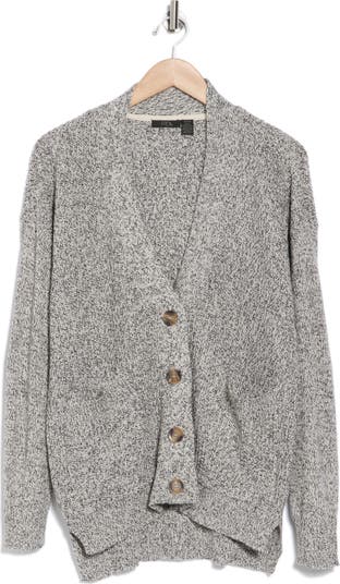 RDI Suede Elbow Patch Cardigan | Nordstromrack