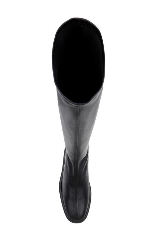 Clergerie Nova Knee High Platform Boot In Black