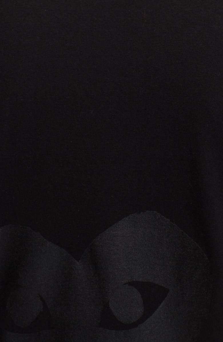 Comme des Garçons PLAY Inverted Heart Print T-Shirt, Alternate, color,
