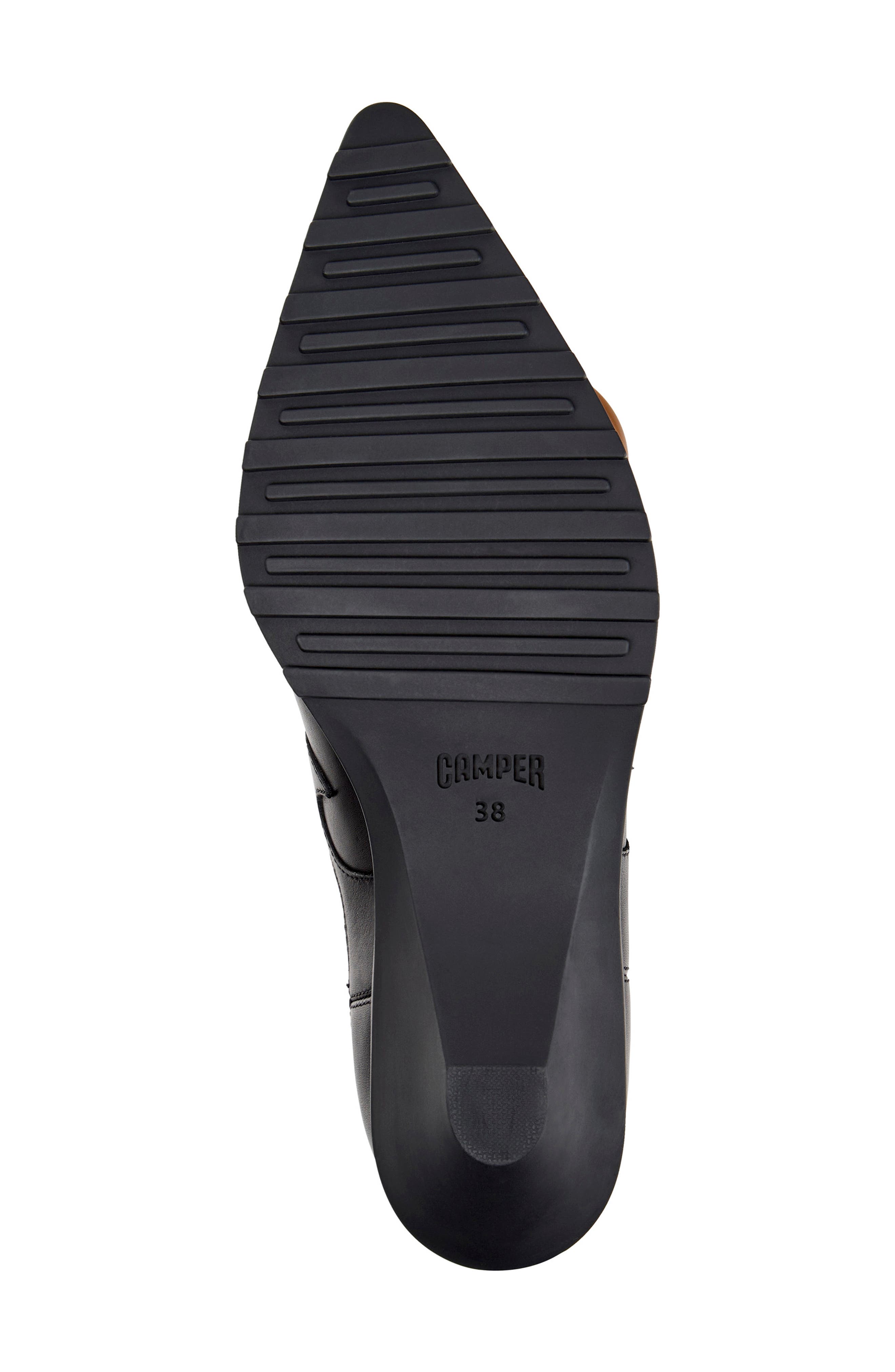Anita Pointed Toe Chelsea Boot, Alternate, color, BLACK