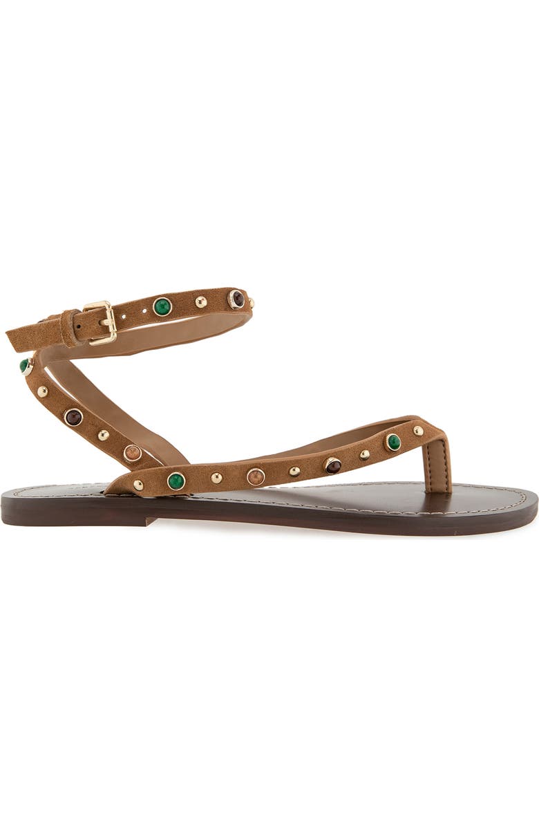 Rebecca Minkoff Jamie Ankle Strap Sandal, Alternate, color, Walnut