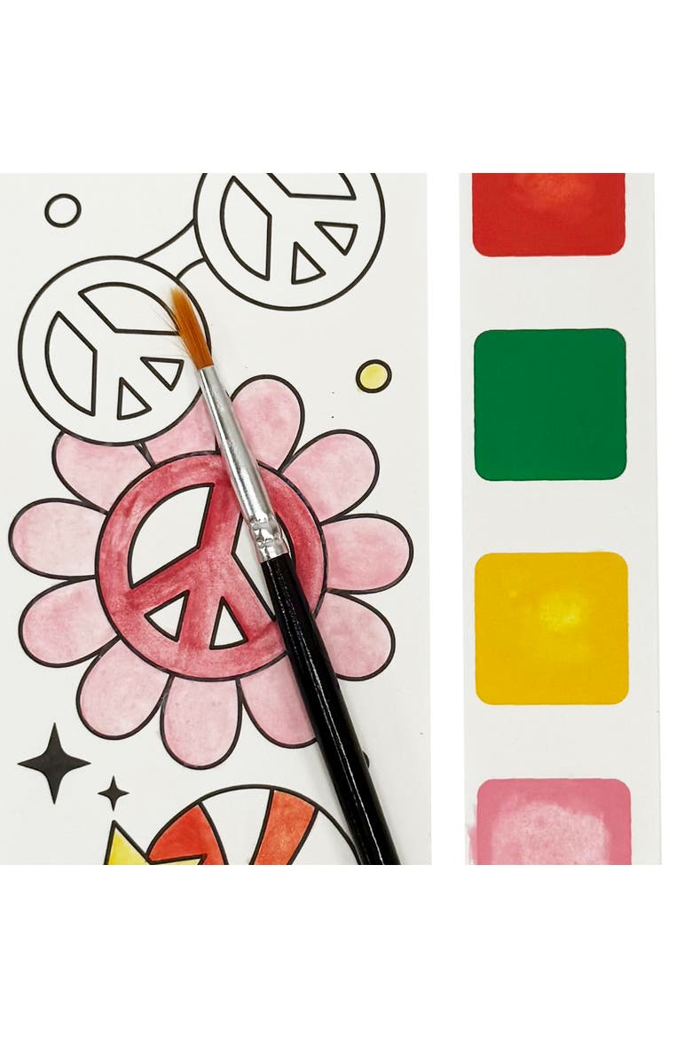 Watercolor Bookmark Pad, Ornament, 8 Christmas Designs, Alternate, color, Multicolored