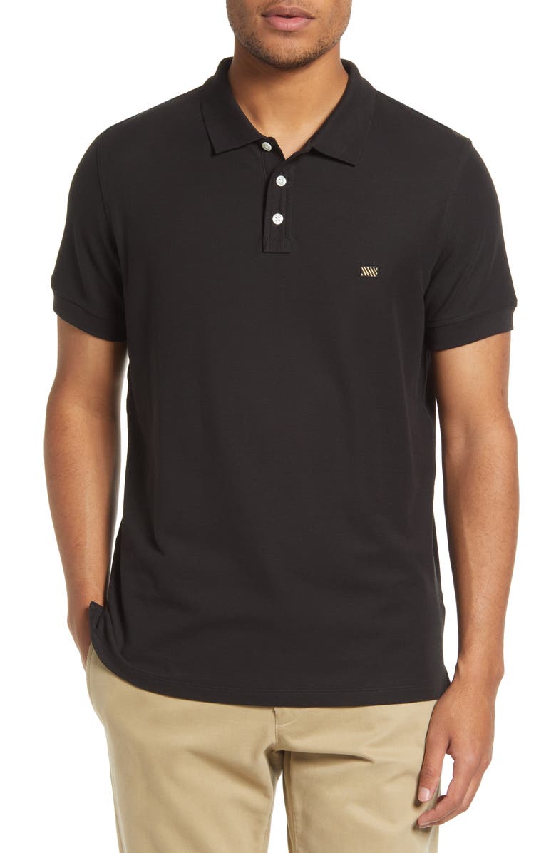 Billy Reid Men's Cotton Piqué Polo, Main, color,