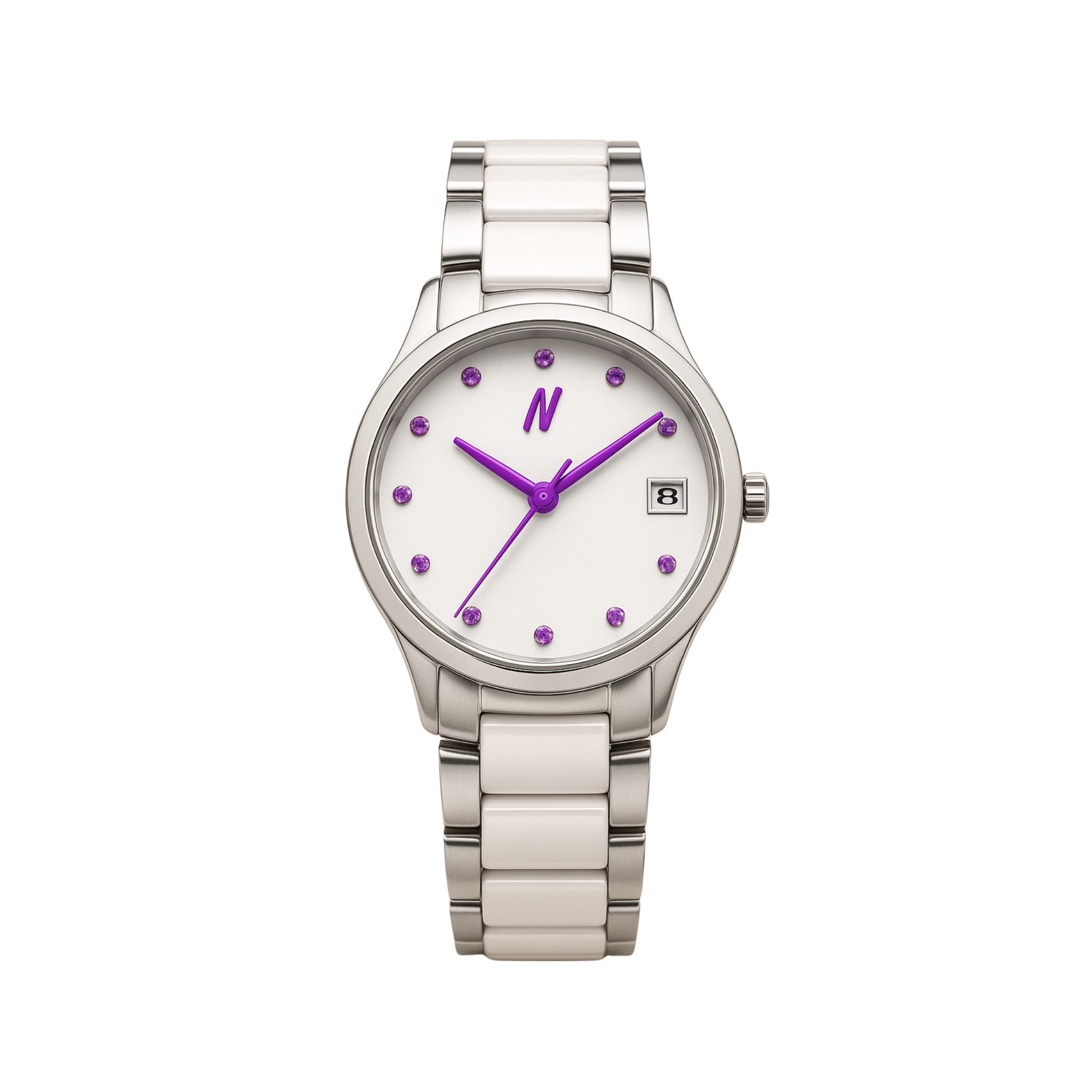 selected White/Silver/ Purple