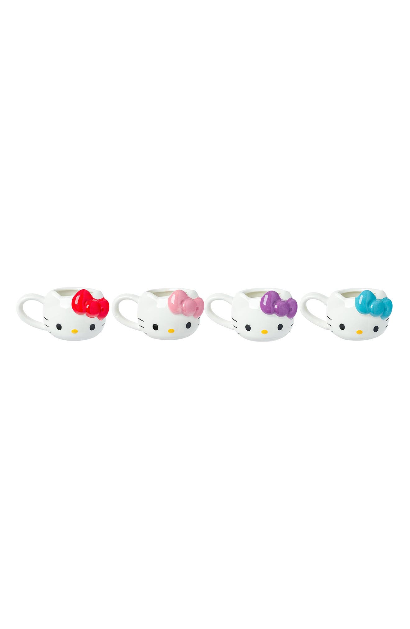 Hello Kitty 4-Piece Mini Mug Set