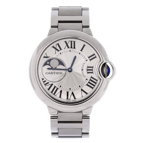 Ballon Bleu de Cartier Moonphase Automatic Watch Stainless Steel 37