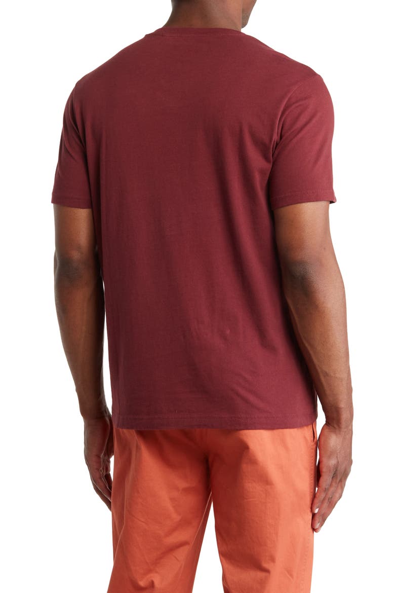 Holiday Graphic Cotton Tee, Alternate, color, TAWNY PORT